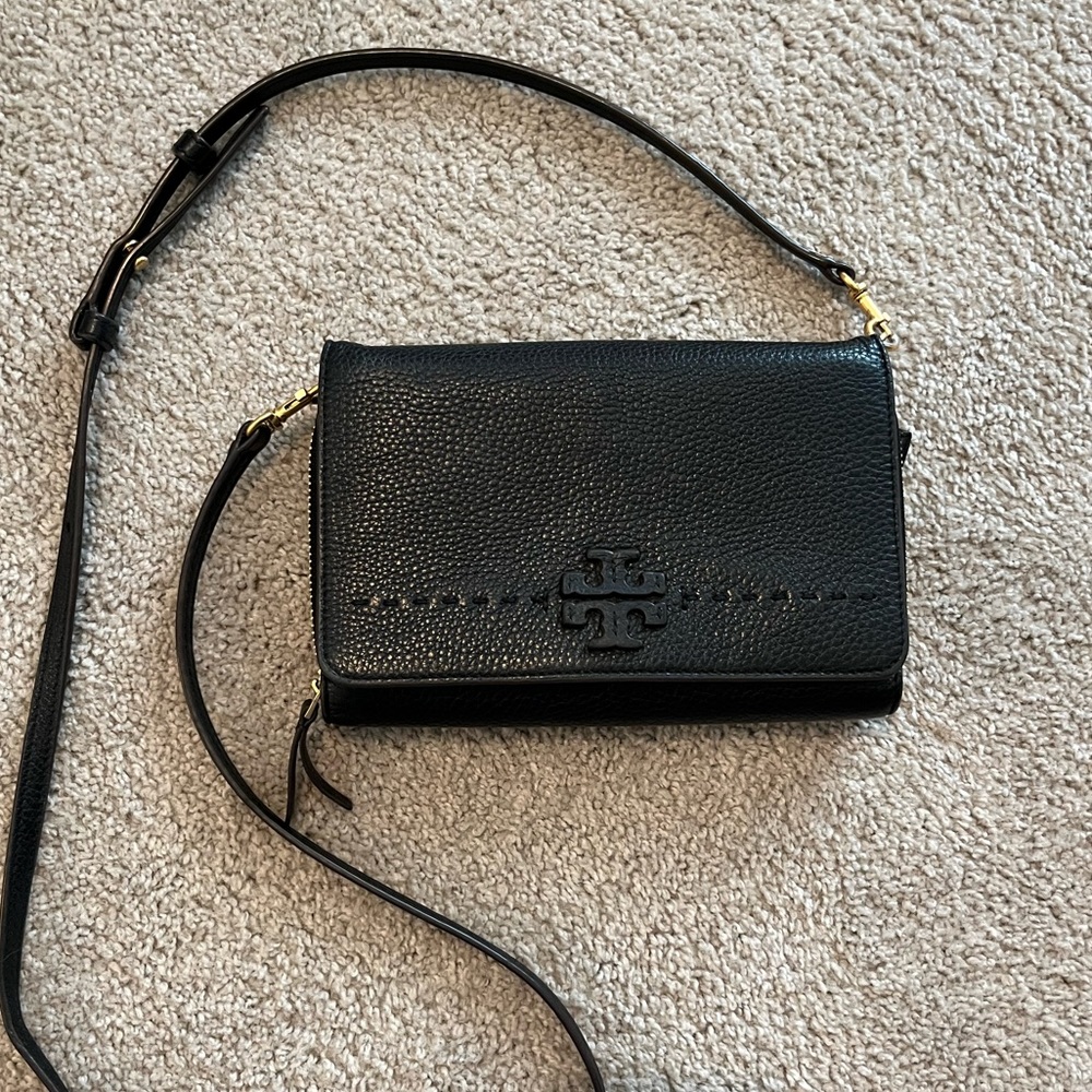 Tory Burch McGraw Leather Crossbody